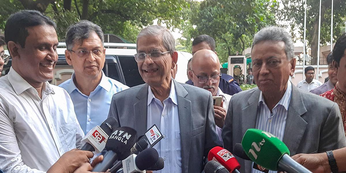 আলোচনা অত্যন্ত ফলপ্রসূ হয়েছে: মির্জা ফখরুল